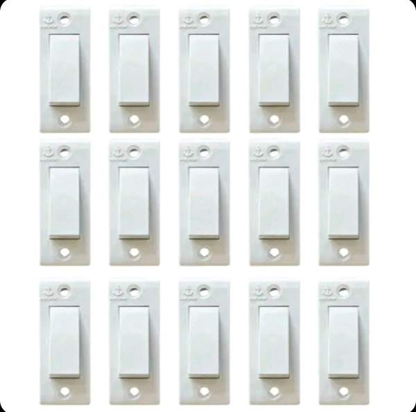 (CAFY) Anchor PC 1 Way 6 Amp Switch (30 Units) - 1