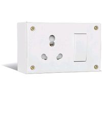 (CRRF) ANCHOR PENTA 6A/16A, SS Combined with Box with 4 Fixing Holes - 1