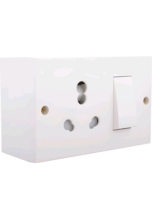 (CRRF) ANCHOR PENTA 6A/16A, SS Combined with Box with 4 Fixing Holes - 6