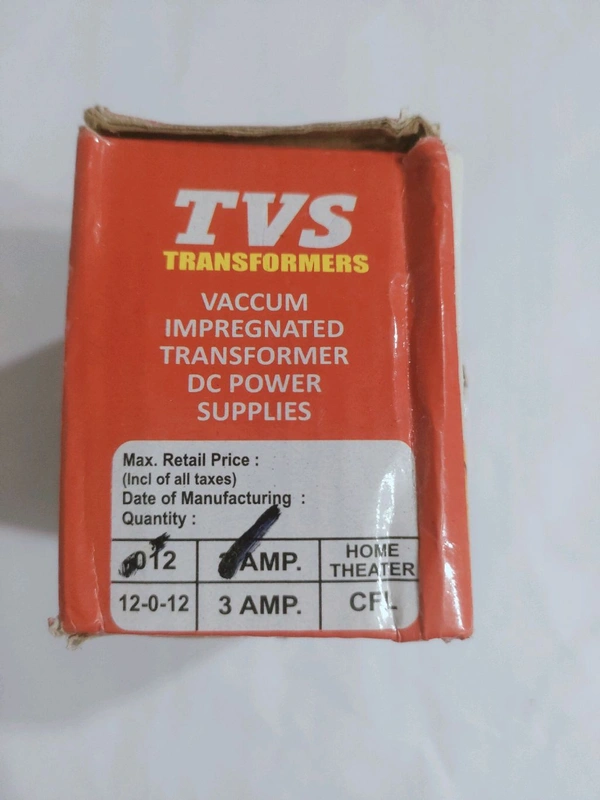 (FRAY) (012 -2 Amp Transformer - 2, 012