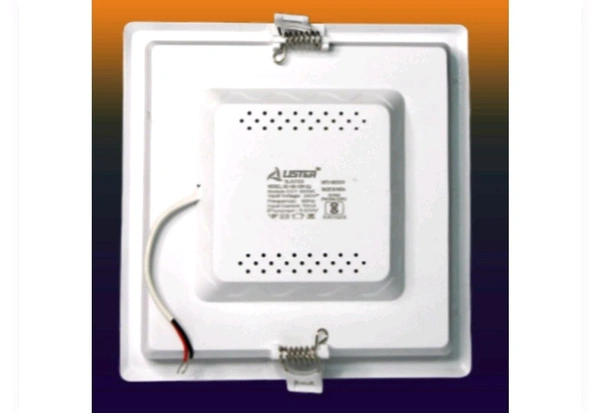 (CRFF) Panel Light :- PC Downlight Panel Light 12W - White, Square, 12