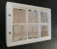 (XRSF) 12 Module Rectangular Modular Gang Box - 1, 12M