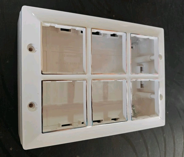 (XRSF) 12 Module Rectangular Modular Gang Box - 1, 12M