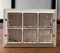 (XRSF) 12 Module Rectangular Modular Gang Box - 1, 12M