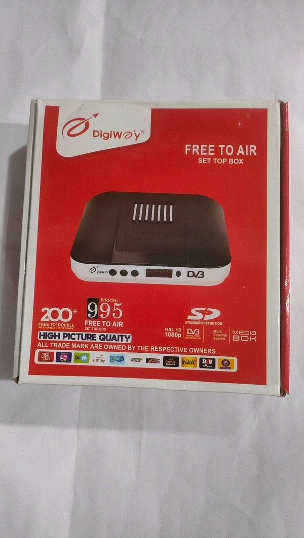 Adapter Reciver Digiway Full Guaranty - Black, 3