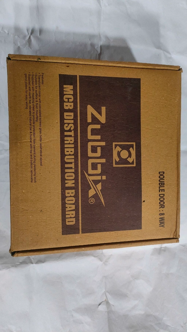 GUF- Zubix 8 Way Mcb Box - 8