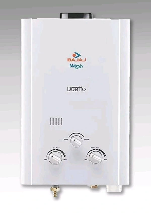 6 L Gas Water Geyser with Free Installation (MAJESTY DUETTO, White) (1200 W) - 2, 1200