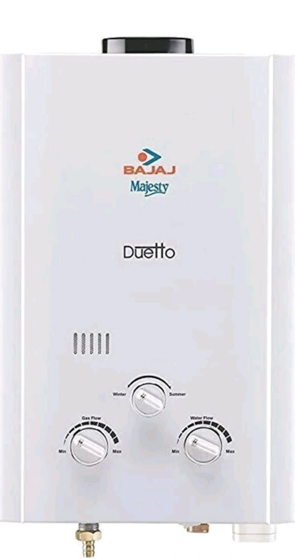 6 L Gas Water Geyser with Free Installation (MAJESTY DUETTO, White) (1200 W) - 2, 1200