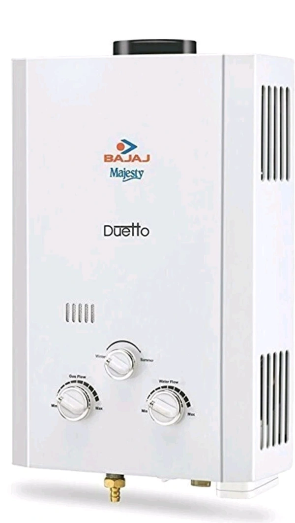 6 L Gas Water Geyser with Free Installation (MAJESTY DUETTO, White) (1200 W) - 2, 1200