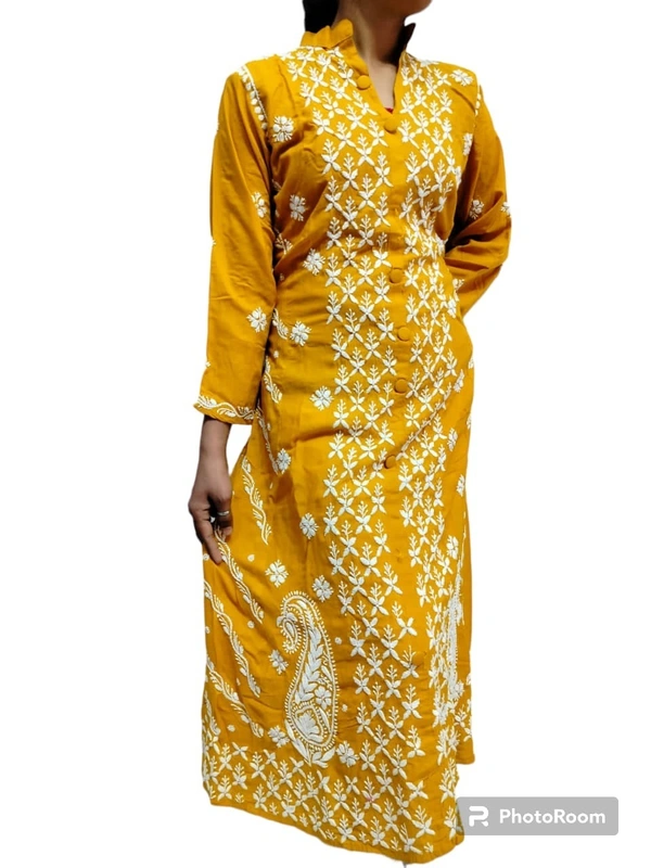 Modal Chikankari Kurti
