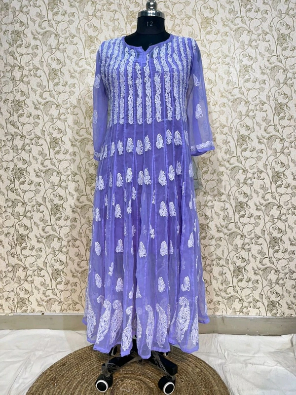 Chiffon Anarkali Kurti