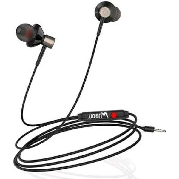 UBON wired Earphones, 3.5mm Jack, Loud & Clear Voice