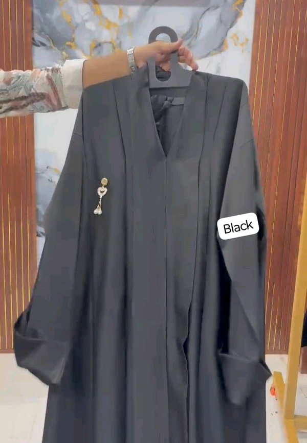 Al Hareem Imported Abaya Kimono Style Abaya (imported) (UAE) - Teal, 54