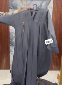 Al Hareem Imported Abaya Kimono Style Abaya (imported) (UAE) - Teal, 54