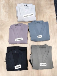 Al Yusra Abaya Handwork Abaya Zoom Fabric Abaya (Imported) - Lavender, 56