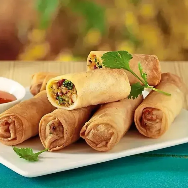 Veg Spring Rolls (6 pcs)