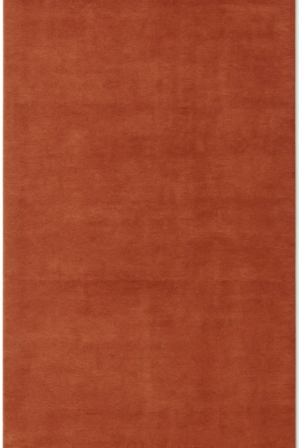 Loom & Layer Solid Plush 2.5' x 7' Runner Rug - Blush/Rose - 5' x 7', Terracotta/Rust