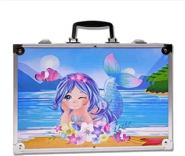 Coloring Kit - 145 Pcs Aluminium Briefcase