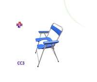 Commode Chair | CC3 | Powder Coated Grey Finish