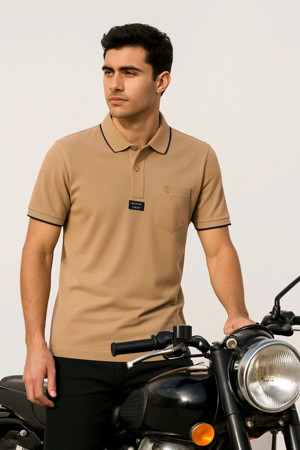 Men's Casual T-Shirt - 2 XXL
- XXL 44, Raw Sienna