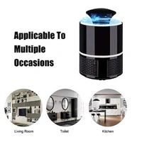 Eco Friendly Electronic Mosquito Killer Lamp - Black, Free Size