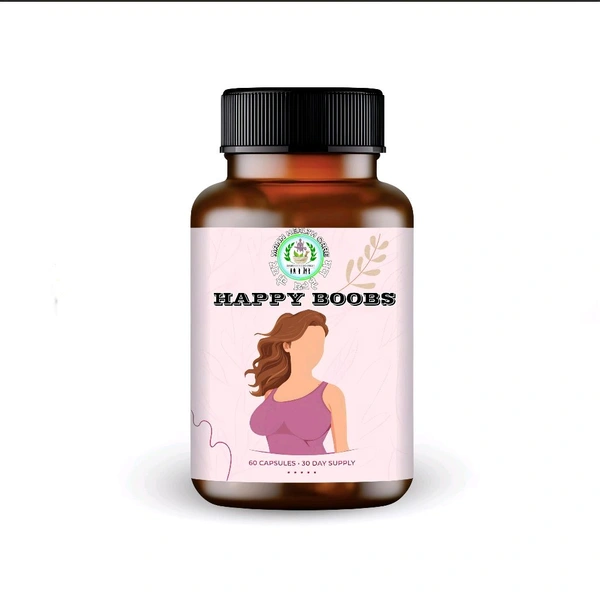 MANN HEALTH CARE : HAPPY BOOBS Capsules For Breast Enlargement To Grow Breasts By Ayudiva Herbals