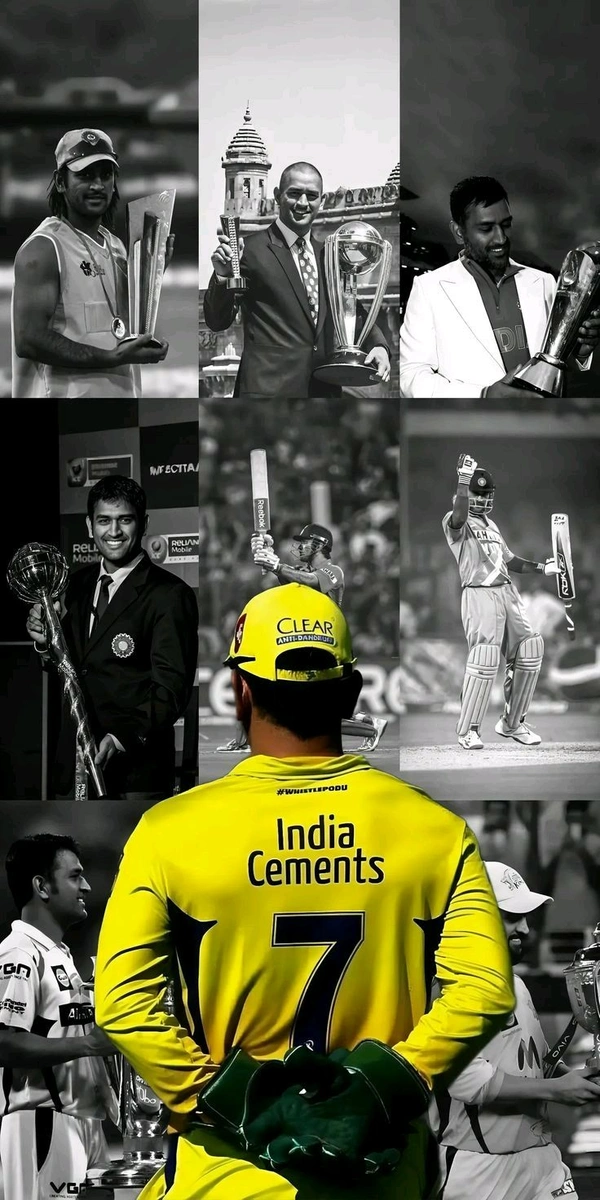 Ms Dhoni||Wall Poster ✨ - A4