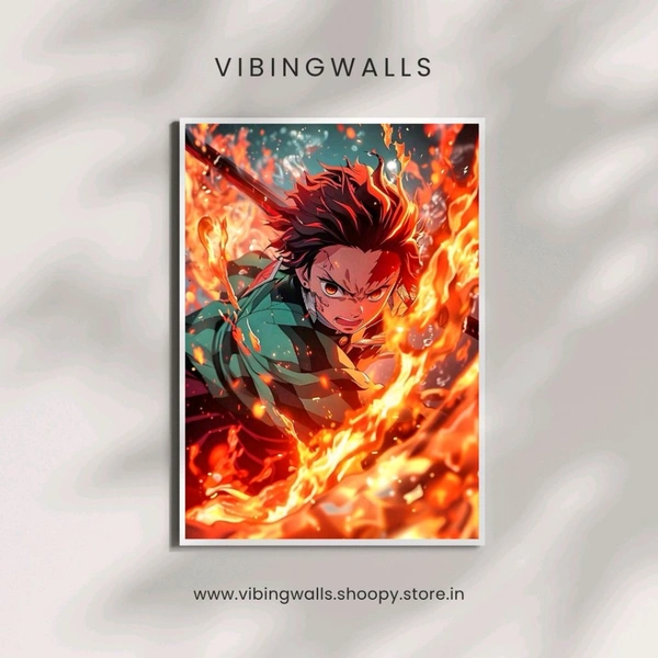 Tanjiro||Anime Wall Poster 💫 - A3
