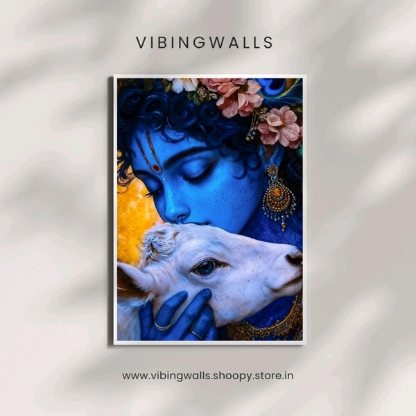 Krishna Ji ||Wall Poster ✨ - A3