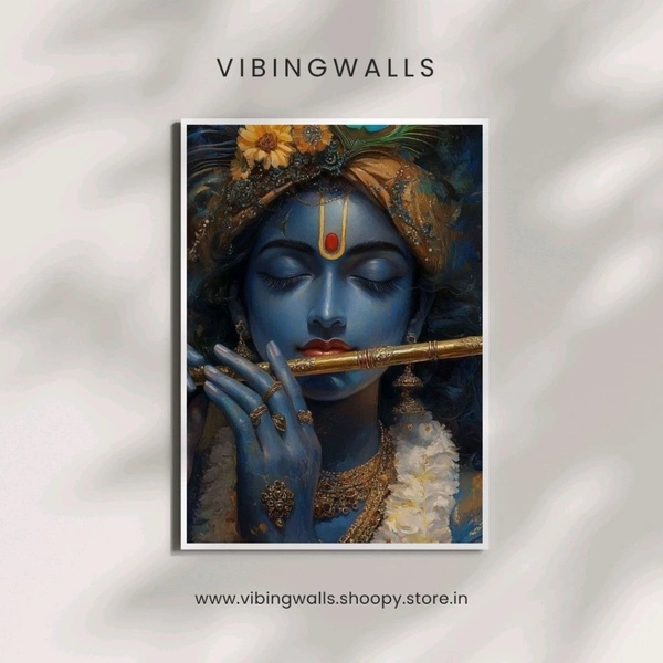 Krishna Ji ||Wall Poster ✨ - A3