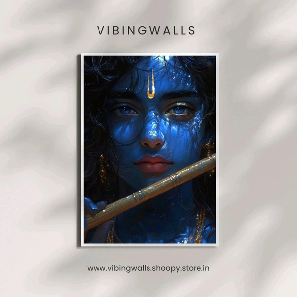 Krishna Ji ||Wall Poster ✨ - A4