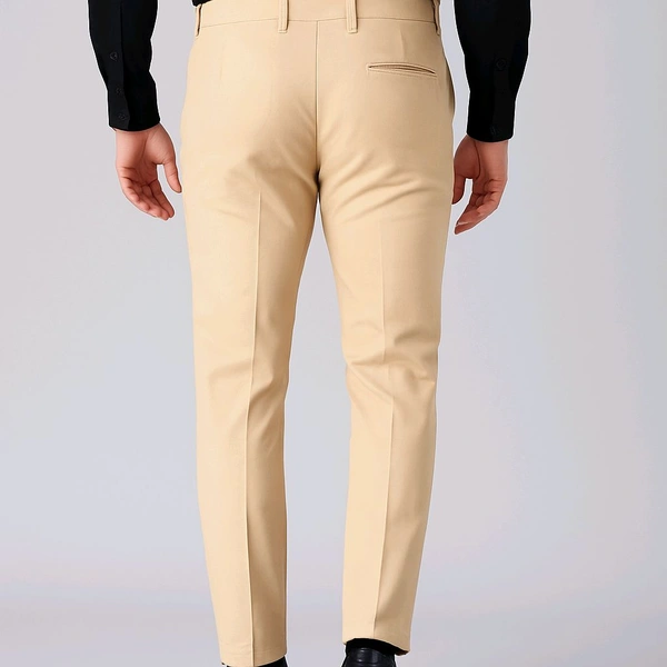 Old Money Style Cream Trouser - Bone, 28
