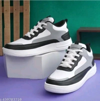 BACAN Sneakers Trendy Sports Shoes Classy Casual Shoes For Men - White, IND-10