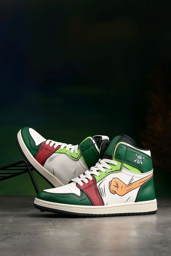 Ziptoo Anime Punch Sneakers – Unleash the Power in Every Step (Limited Edition)