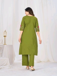 elegance with this beautifully crafted Anarkali Kurti Set, designed for festive celebrations, weddings, parties• DIVA-159 - Lemon Ginger, XL
