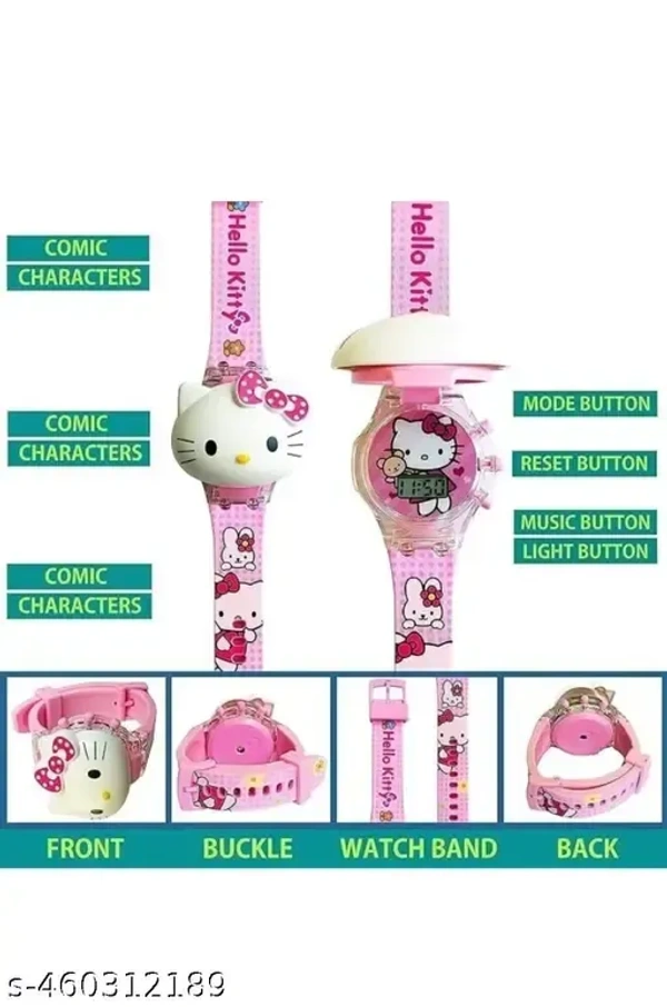 Hello Kitty Digital Watch - For Boys & Girls Hello Kitty