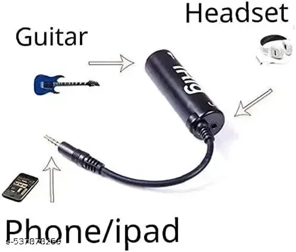 1 pcs Audio Interface Guitar Effects Interface Adapter Converter Link for SmartPhone, iPad, iOS Devices, iPod Touch Fashion Processed..