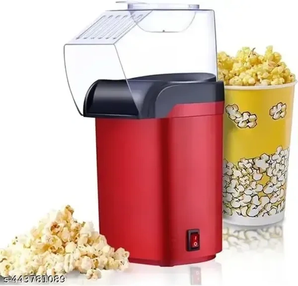 Healthy Hot Air Popcorn Maker: Quick, Easy, and Perfect for Movie Nights portable