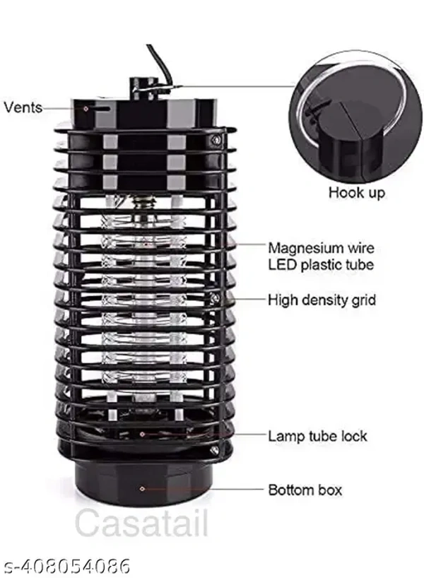 Electronic Mosquito Killer Machine for Home | Electric Mosquito Repellent Lamp | Trap Lamp Fly Killer Current Lamp, Multicolored