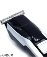Beard & Hair 538 TRIMMER Rechargeable Professional Hair Trimmer Trimmer 60 min Runtime 4 Length Settings (Silver, Black)