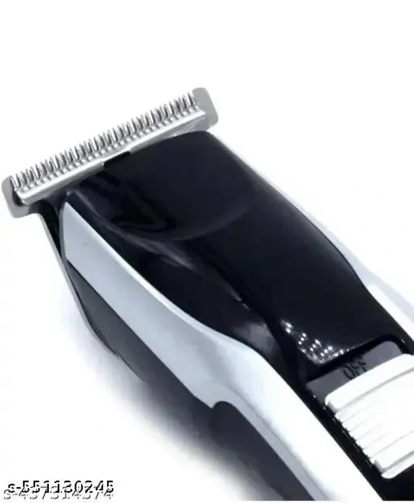 Beard & Hair 538 TRIMMER Rechargeable Professional Hair Trimmer Trimmer 60 min Runtime 4 Length Settings (Silver, Black)