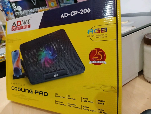 Laptop Stand Colling Pad RGB LIGHT