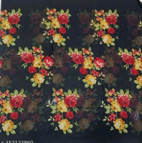 Daily Wear Printed Saree Without Blouse
- Black, Free Size