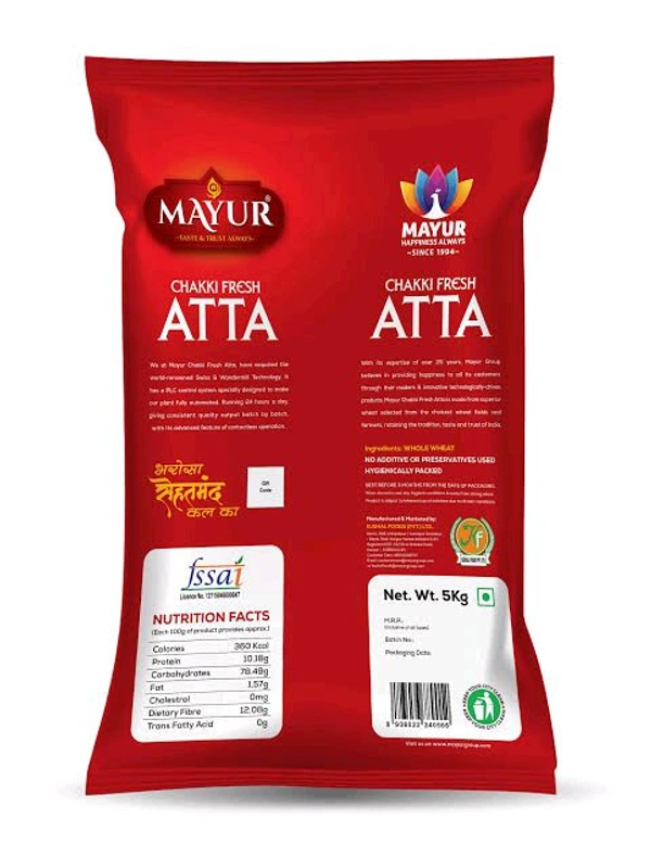 Mayur Atta (मयूर आटा) - 5kg