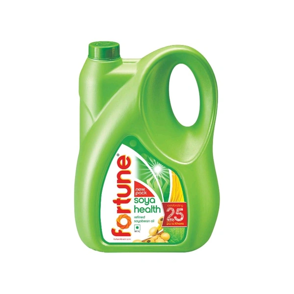 Fortune Soya Health Refined Soyabean Oil
- 5 Litee