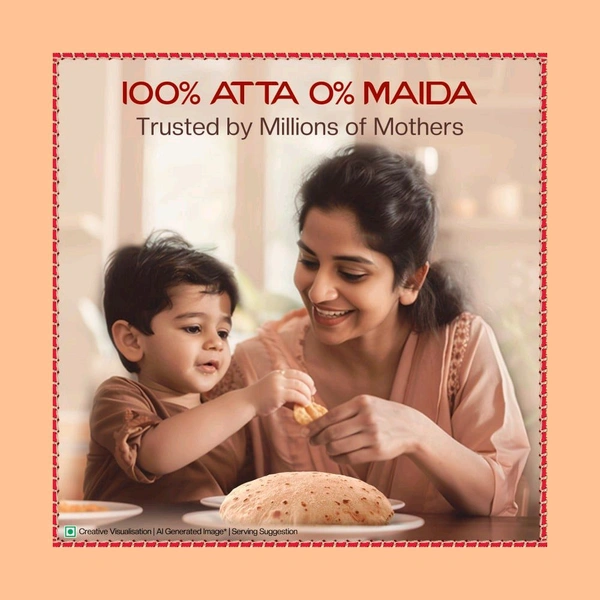 Aashirvaad Shudh Chakki Atta (100% Atta, 0% Maida) (5 kg) - 5kg