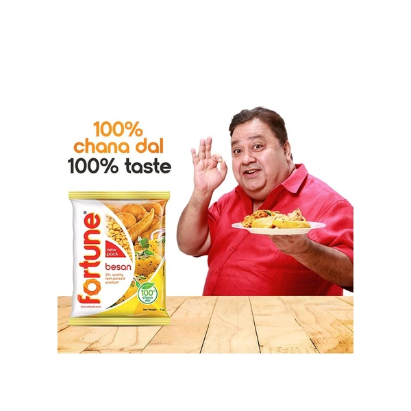 Fortune 100% Chana Dal Besan - 500g