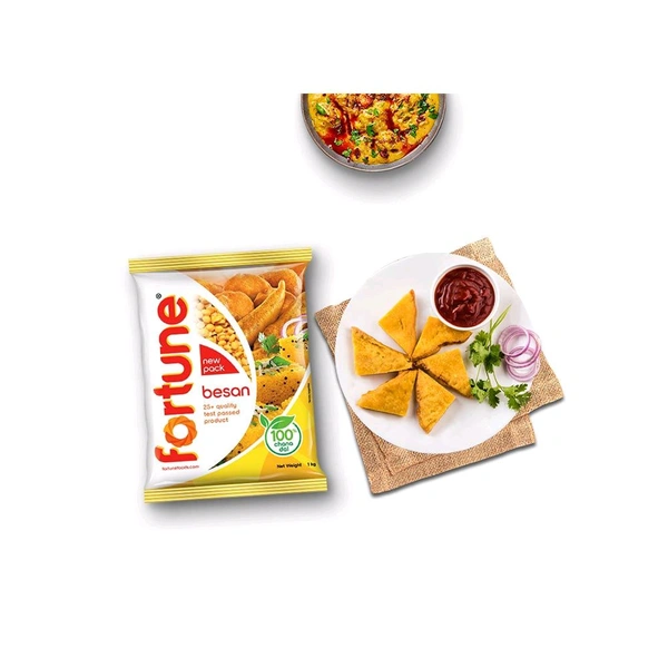 Fortune 100% Chana Dal Besan - 500g