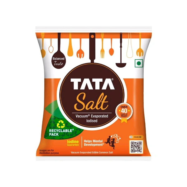Tata Salt (Vacuum Evaporated Iodised - 1kg