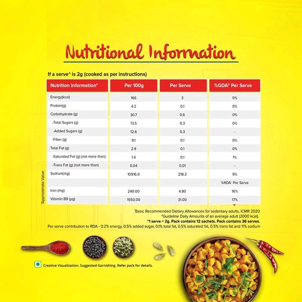 Maggi Masala-ae-Magic Sabzi Masala - 10g
